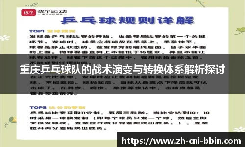 重庆乒乓球队的战术演变与转换体系解析探讨